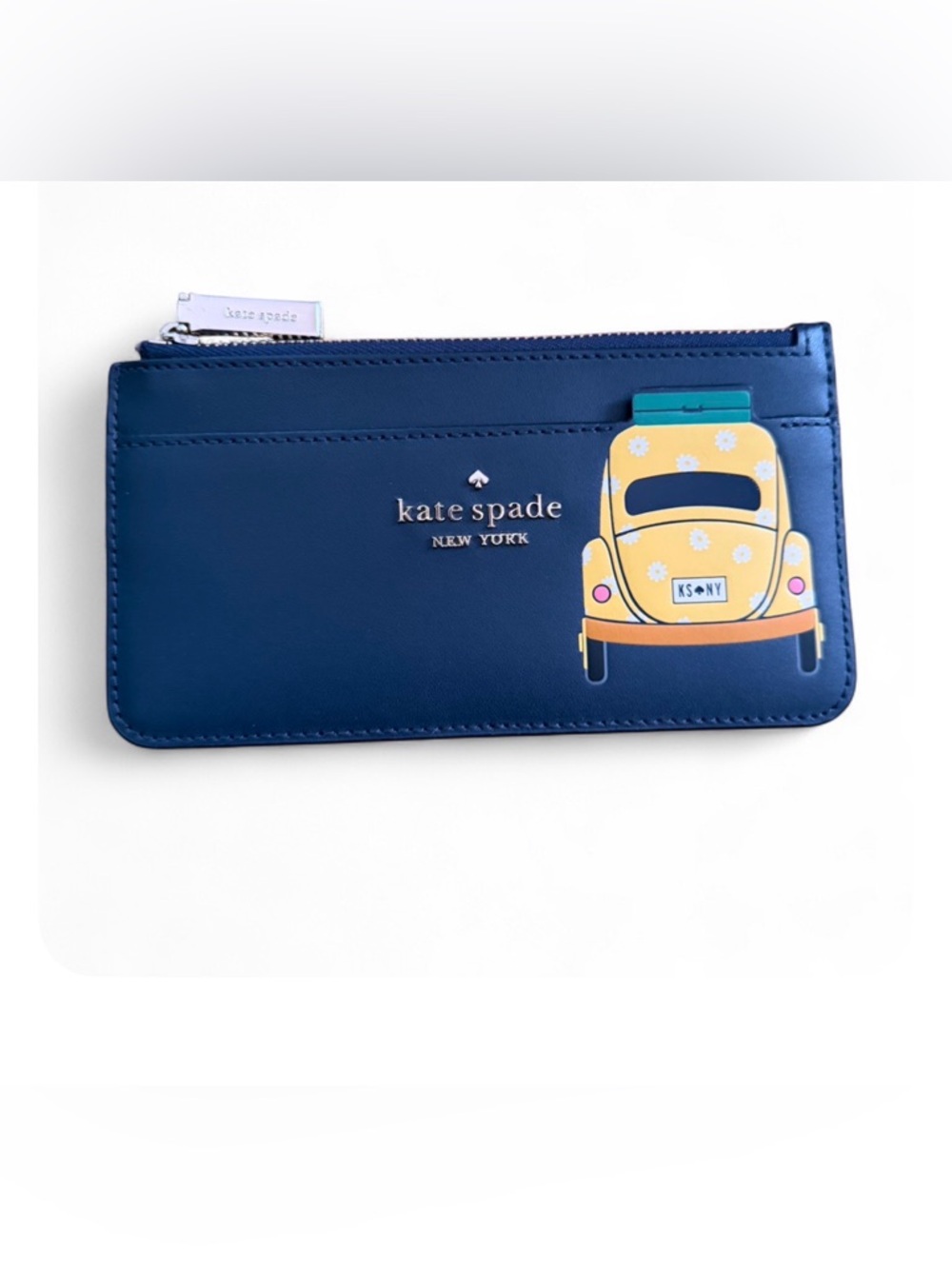 KATE SPADE BEEP BEEP SLIM CARD HOLDER BLAZER BLUE K6877 $139